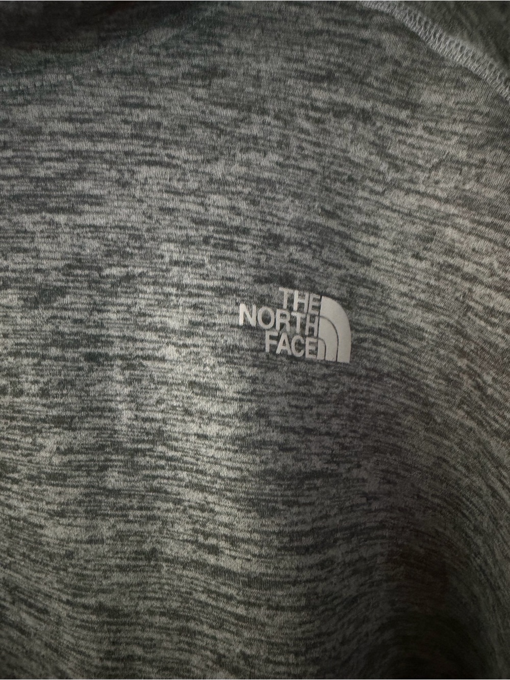 The North Face Women's Gray Pullover Hoodie with Kangaroo Pocket - Picture 3 of 11